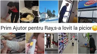 Dezastru cu virozele la copii😱Viața de mama:curățenie,cumparaturi,doctoriță şi toate cele😅