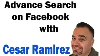 Using Advance Search on Facebook in 2017