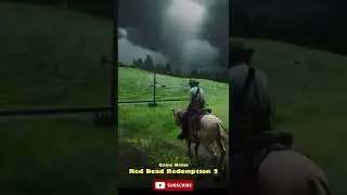 Red Dead Redemption 2 | Horse Running | 4K Video #shorts
