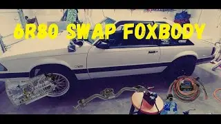 Замена коробки передач 6r80 на турбированный двигатель 351w в Mustang Foxbody - Часть 8. Настройк...