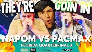 NaPoM vs PACMax | Florida Beatbox Battle 2023 Q3 - BEATBOX REACTION!!!
