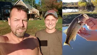 Southern Illinois bass fishing-Father and son bass fishing time