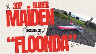 Maiden flights of a 3dp glider with no motor at Lonsdale (again!) 3d-printz.at 