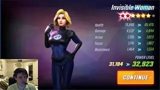 6 Star Invisible Woman Unlock! - Marvel Strike Force