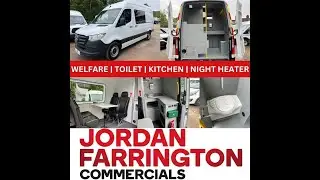 2021 '71 reg' MERCEDES BENZ SPRINTER 315 RWD (EURO 6) UTILITY SPEC WELFARE VAN / MESS VAN