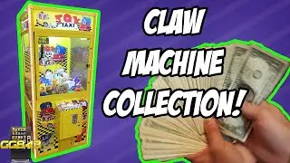 Collecting Money From Our Toy Taxi Claw Machine At One Of Our Vending Machine Business Locations!
