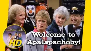 After Edna McCarthy's funeral, the girls meet the Circus in Apalapachoby. - Golden Girls HD
