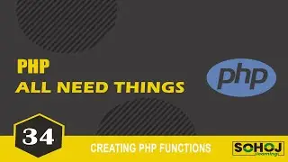 PHP Bangla Tutorial [#34] Creating Functions in PHP