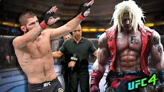 Khabib Nurmagomedov vs. Fighter Solomon (EA sports UFC 4)