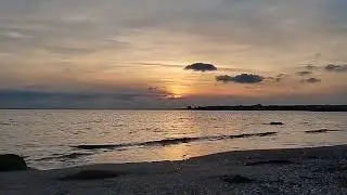 The sound of the sea relaxes the nervous system, for sleep #relaxation sound of the surf #sunset 17