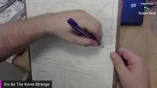Kevin Strange's Comic Book Drawing Process