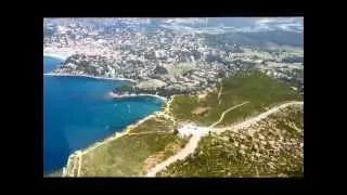 Survol des Calanques de Cassis mai 2012