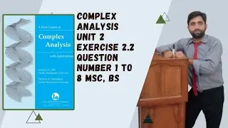 Math#2unit Complex Analysis Exercise 2.2 Question 1 To  #8