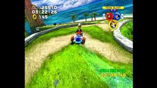 Sonic Heroes (GCN) &ndash; Super Hard Mode &ndash; Seaside Hill &ndash; 84,160 points (raw score)