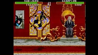 Турнир Mortal Kombat - SEGA - Davitel VS Rukio