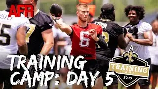 Saints Camp Report: QB Competition Heats Up, D-Line Thrives, Run Game Install, Special Teams Battle