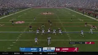 College Football 26 OG Dynasty 2032 Week 5 Buffalo @ #3 Alabama