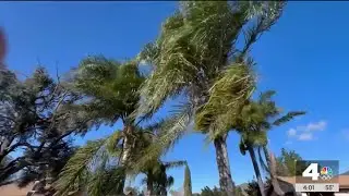 Wind advisory in effect in parts of Southern California