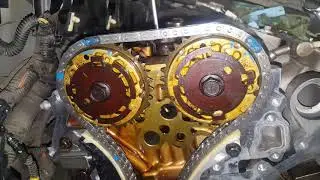 2004 Cadillac CTS 3.6 stage 1 and Stage 2 timing chain alignment and torque specifications