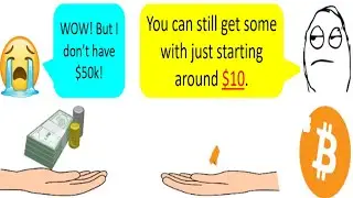The Misconception of Minimum 1 Whole Bitcoin and Expensive to Start in Cryptocurrency