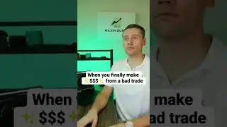 😭When bad trade finally makes money | Trading Coach