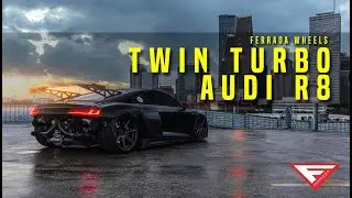 Catch the Darkness | TWIN TURBO AUDI R8 | Ferrada Wheels FR7