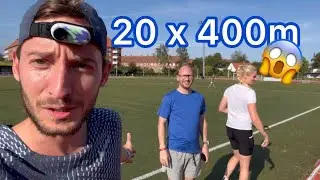 L&oslash;ber 20 x 400m AT intervaller 🏃🏻&zwj;♂️🔥