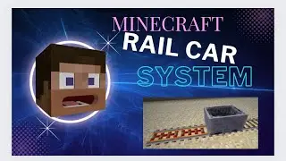 Minecraft - New Rail Car System!