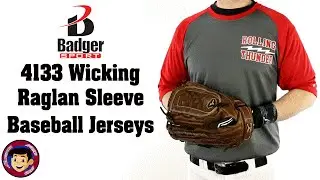 Badger 4133 Wicking Baseball Raglans - Homegrown Sporting Goods