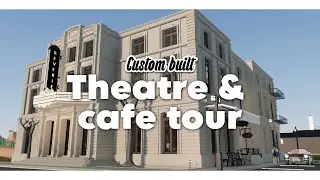 RoCitizens CUSTOM build tour | Reverie hall (Concert venue/Cafe) Roblox