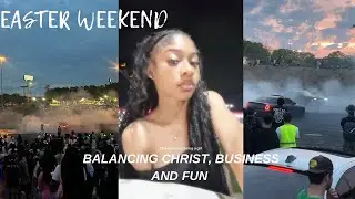 Easter weekend🐣🌸🎉: Church, Servicing Clients, CAR MEET