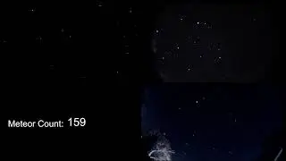Geminid Meteor Shower Live: Peak Night 2025! (Up to 150 Shooting Stars/Hr) ☄️🌌