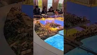 Макет города с подвижными элементами