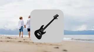 Romantic Ballad Bass Backing Track in E Major [Unearned Track]