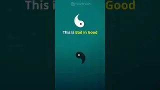 Positive Life Quotes #Shorts | Yin Yang - Taoism Explained