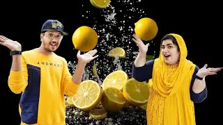 Our Midnight Lemon Squash Creation: A Unique Experience | Juice Recipe | Food Adi Couples