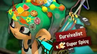 splatoon raiding the end game with chara, basil, and vicvillon