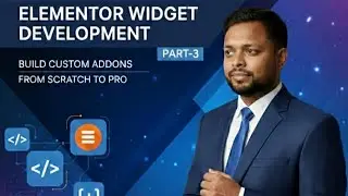 Elementor Widget Development বাংলা | Elementor Widget Control Register & Render | Part 3