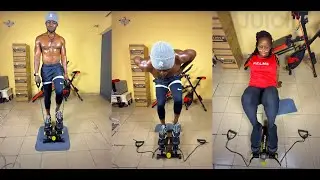 4 DIFFERENT EXERCISES YOU CAN DO WITH A STEPPER BEST FULL BODY WORKOUT ( ABS, GLUTES, CARDIO) - 2025