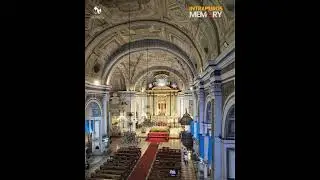 Interior of San Agustin Church 1898 photo