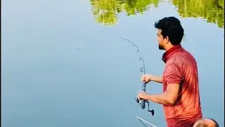 Amateur angling life 🎣 An young fishing team are enjoying the fishing moments 😍