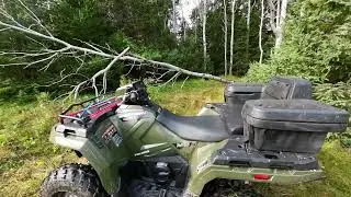 Обзор базовой модели Polaris Sportsman 450 (25 часов наработки)