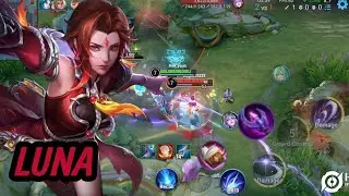 Luna (Jungle) &ndash; Hero Trial.  Tough match.