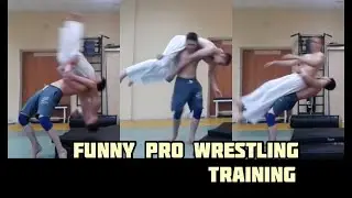 Roman Slam   funny wrestling training