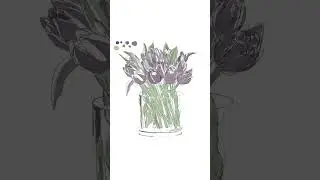 My tulip speedpaint #drawing #art #tulip #flowers #art #artist #artwork #arts #procreate #speedpaint