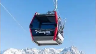 View from a ski lift in Bolivia /chair lift experience
