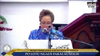 Ta'ahine Kuini Nanasipau'u Tuku'aho - Polotu Fakalaumalie, Senituli 'o e Konifelenisi, 2024.