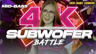 DJ TRAP PEMANASAN MID-BASS GAHAR STYLE SUBWOOFER BATTLE || COCOK BUAT YANG BARU PASANG SPEAKER‼️