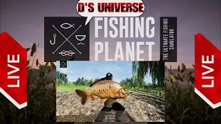 🔴 Fishing Planet 2024 - Carp Grind Chill Short Stream - Weeping Willow Maybe More Maps - LIVE