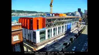 PwC Centre, Wellington &mdash; Timelapse